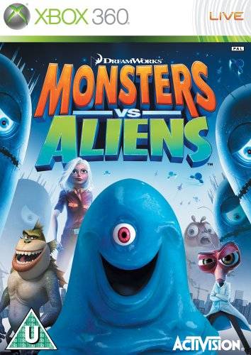 Game | Microsoft Xbox 360 | Monsters Vs. Aliens
