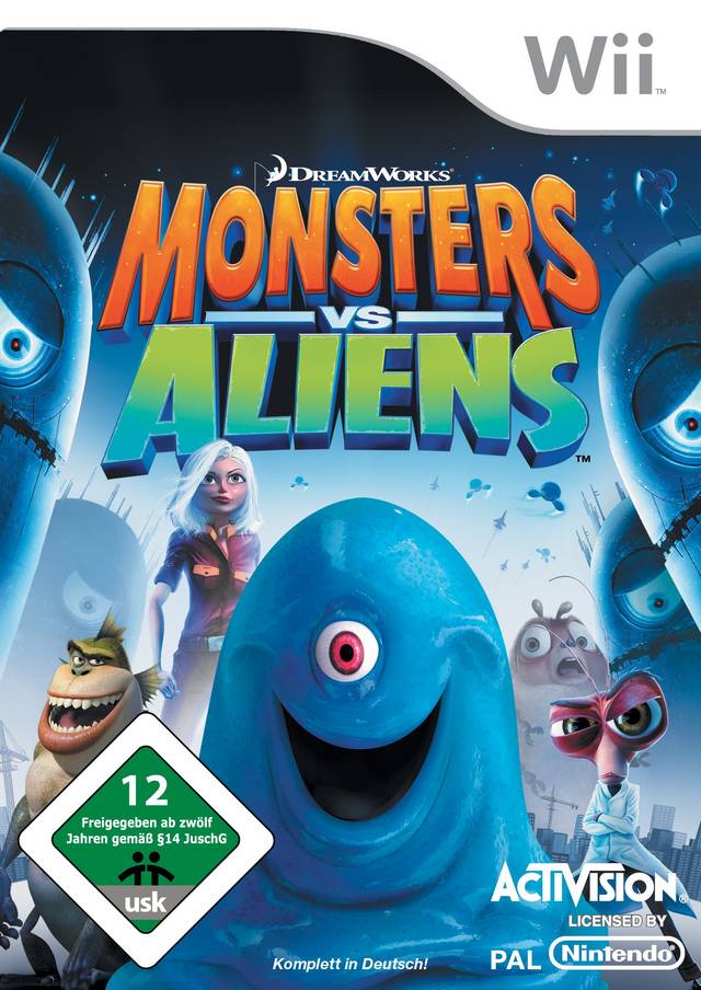Game | Nintendo Wii | Monsters Vs Aliens