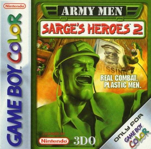 Game | Nintendo Game Boy Color GBC | Army Men Sarge's Heroes 2