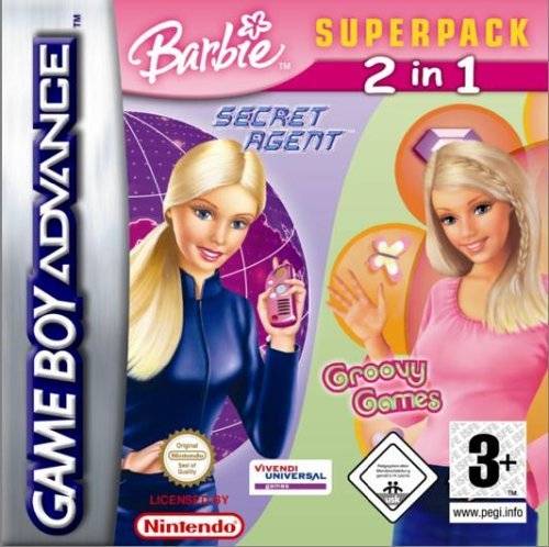 Game | Nintendo Gameboy  Advance GBA | Barbie Superpack