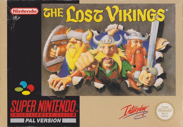 Game | Super Nintendo SNES | The Lost Vikings PAL