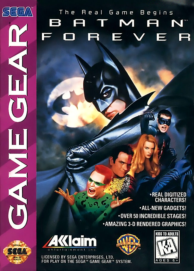 Game | SEGA Game Gear | Batman Forever