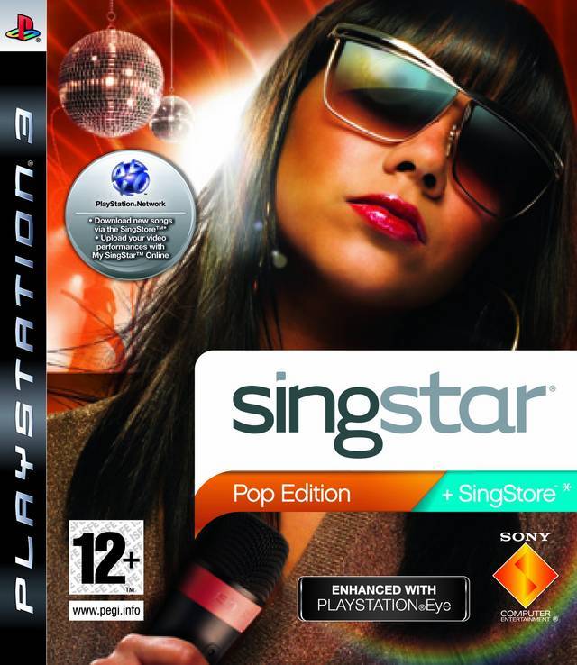 Game | Sony PlayStation PS3 | SingStar Pop Edition