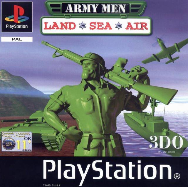 Game | Sony Playstation PS1 | Army Men Land, Sea, Air