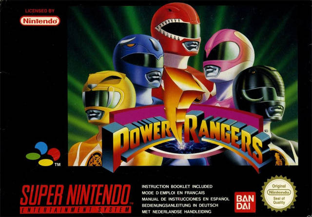 Game | Super Nintendo SNES | Mighty Morphin Power Rangers