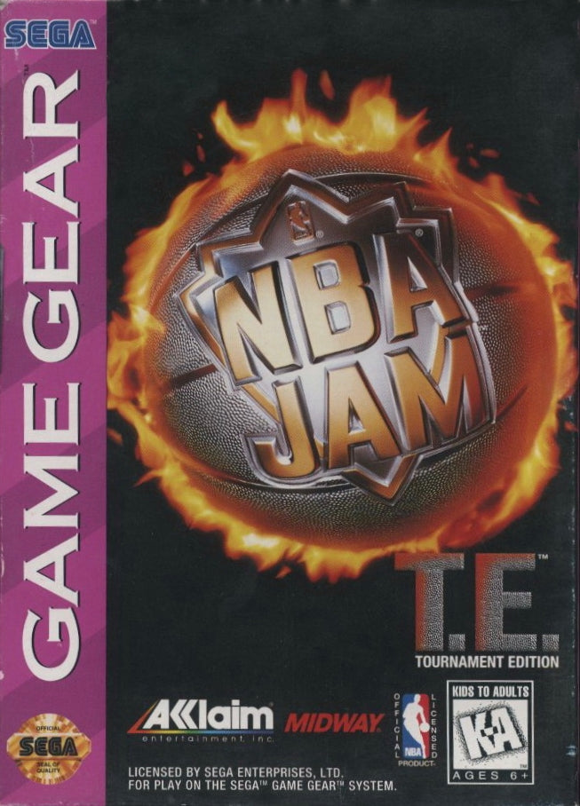 Game | SEGA Game Gear | NBA Jam Tournament Edition