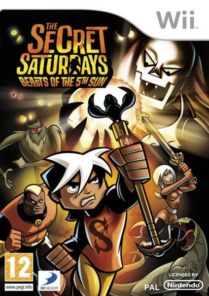 Game | Nintendo Wii | The Secret Saturdays: Beasts Of The 5th Sun