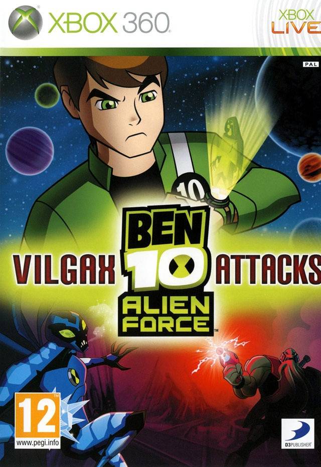 Game | Microsoft Xbox 360 | Ben 10 Alien Force: Vilgax Attacks