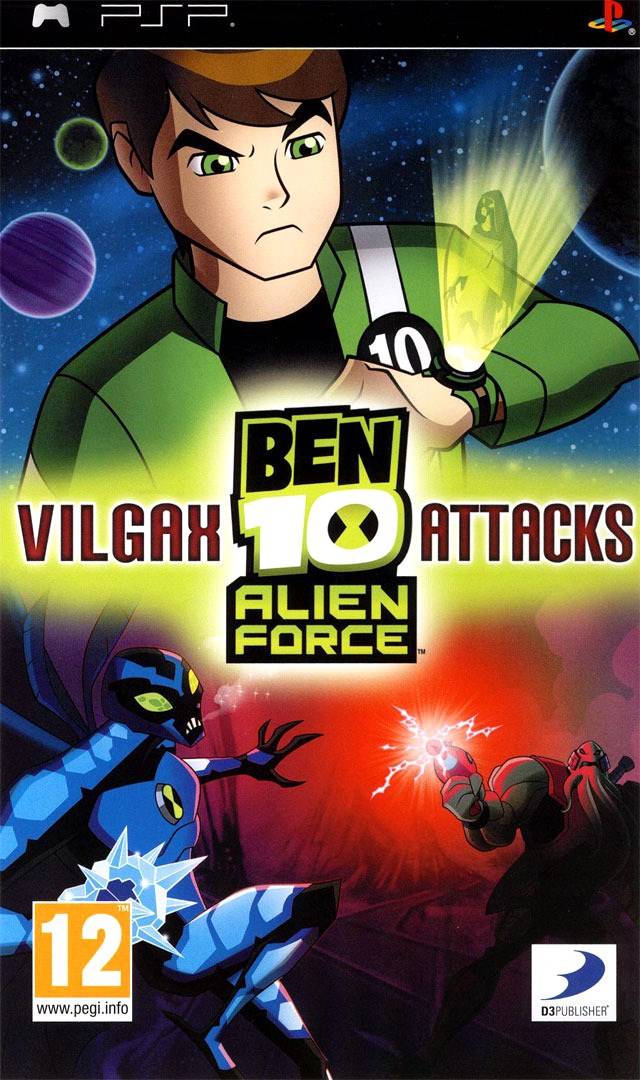Game | Sony PSP | Ben 10 Alien Force: Vilgax Attacks