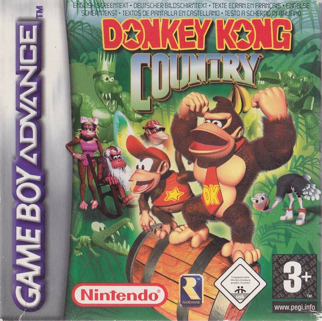 Game | Nintendo Gameboy  Advance GBA | Donkey Kong Country