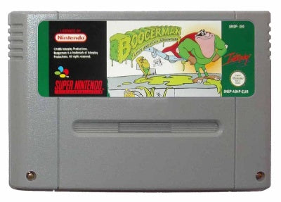 Game | Super Nintendo SNES | Boogerman A Pick And Flick Adventure