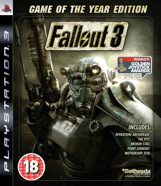 Game | Sony PlayStation PS3 | Fallout 3 [Game Of The Year]