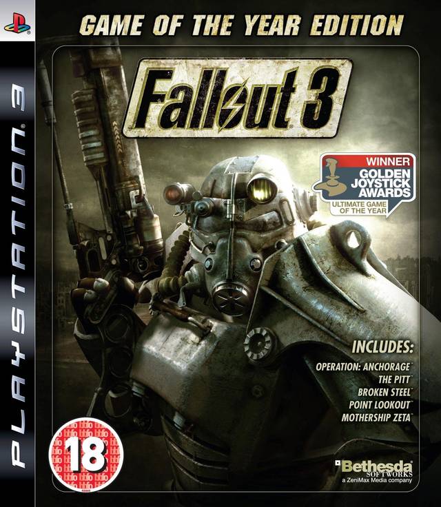 Game | Sony Playstation PS3 | Fallout 3 [Game Of The Year]