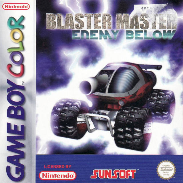 Game | Nintendo Game Boy Color GBC | Blaster Master Enemy Below