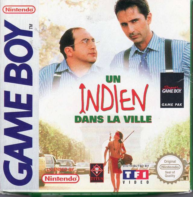 Game | Nintendo Gameboy GB | Un Indien Dans La Ville