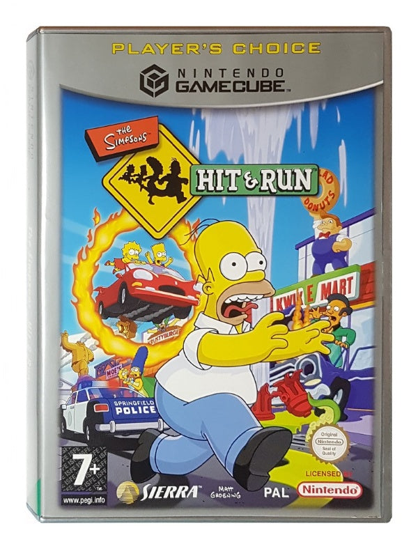 Game | Nintendo GameCube | The Simpsons Hit And Run [Player's Choice]