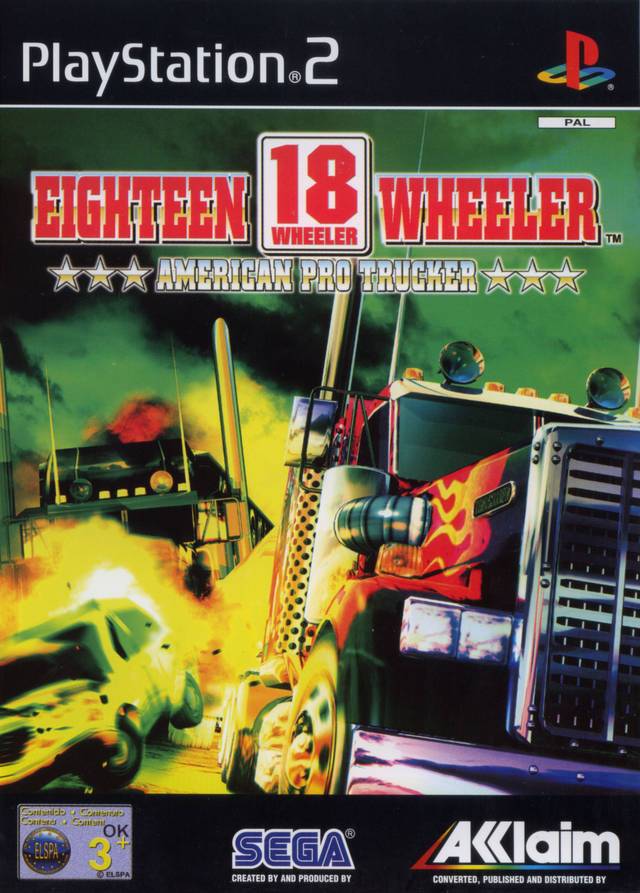Game | Sony Playstation PS2 | 18 Wheeler American Pro Trucker