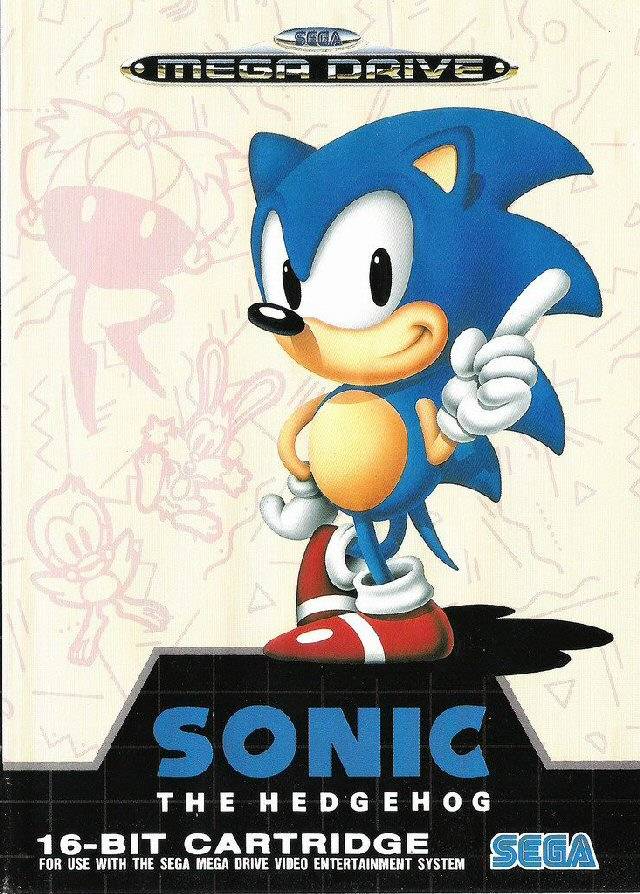 Game | Sega Mega Drive Genesis | Sonic The Hedgehog