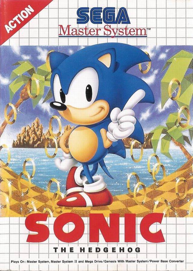 Game | Sega Master System | Sonic The Hedgehog