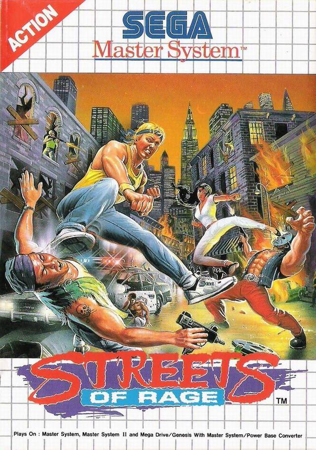 Game | Sega Master System | Streets Of Rage
