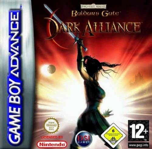 Game | Nintendo Gameboy  Advance GBA | Baldur's Gate: Dark Alliance