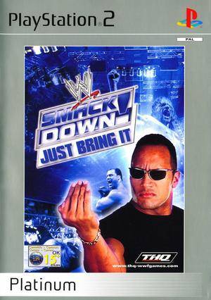 Game | Sony Playstation PS2 | WWF Smackdown Just Bring It [Platinum]