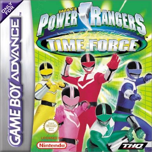 Game | Nintendo Gameboy  Advance GBA | Power Rangers: Time Force