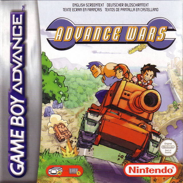 Game | Nintendo Gameboy  Advance GBA | Advance Wars