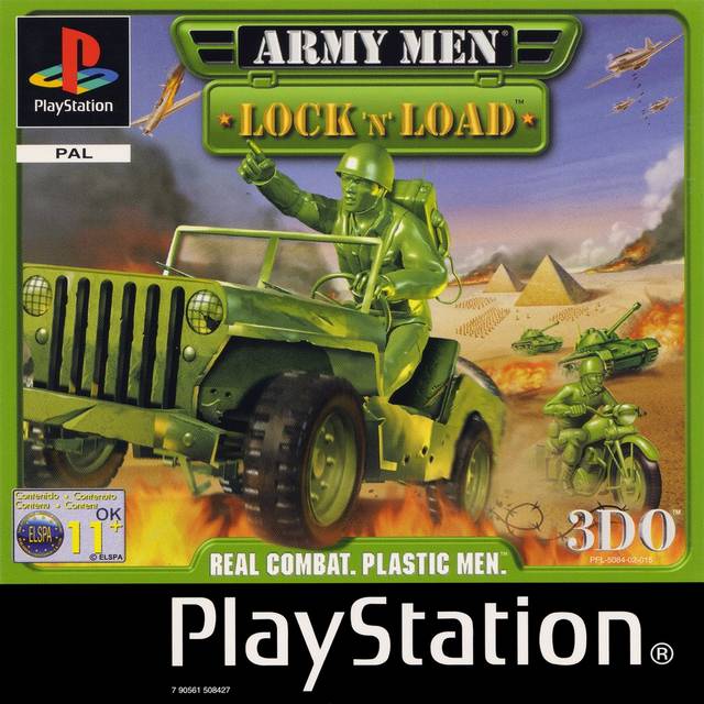 Game | Sony PlayStation PS1 | Army Men Lock 'N' Load
