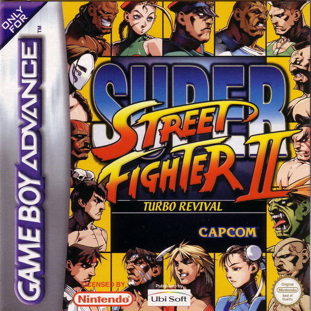 Game | Nintendo Game Boy Advance GBA | Super Street Fighter II Turbo Revival