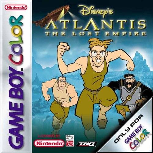 Game | Nintendo Game Boy Color GBC | Atlantis The Lost Empire