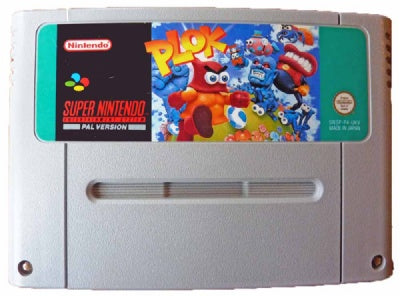 Game | Super Nintendo SNES | Plok