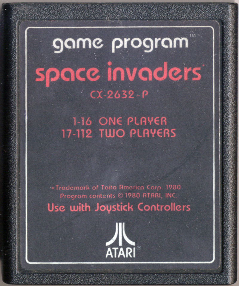 Game | Atari 2600 | Space Invaders [Text Label]