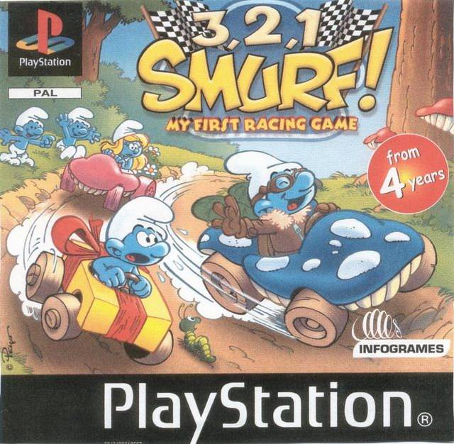 Game | Sony Playstation PS1 | 3, 2, 1 Smurf