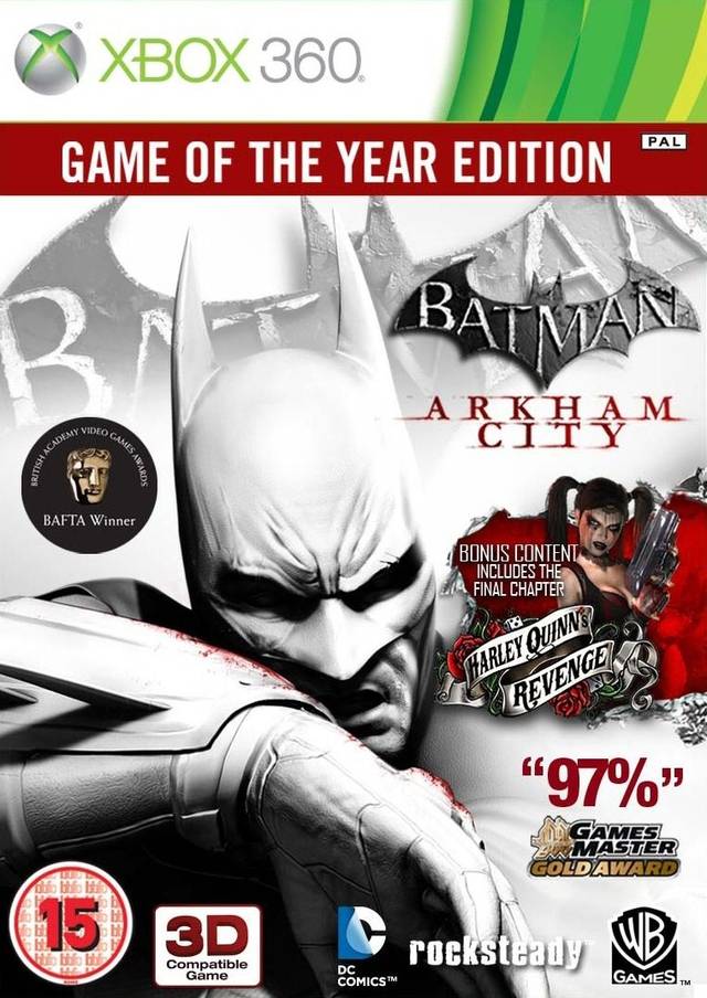 Game | Microsoft Xbox 360 | Batman Arkham City (Game Of The Year Edition)