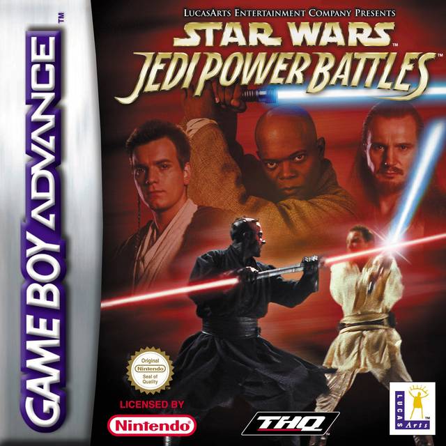 Game | Nintendo Gameboy  Advance GBA | Star Wars: Jedi Power Battles