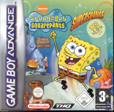Game | Nintendo Game Boy Advance GBA | SpongeBob SquarePants Super Sponge
