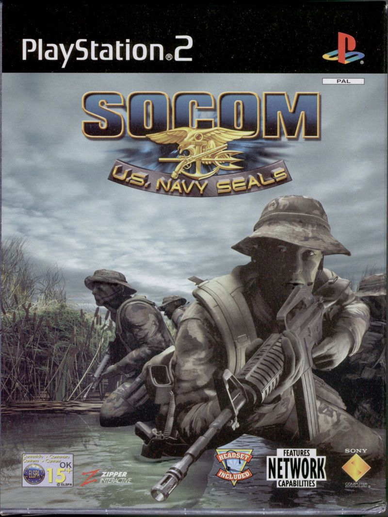 Game | Sony Playstation PS2 | SOCOM: U.S. Navy Seals [Big Box]