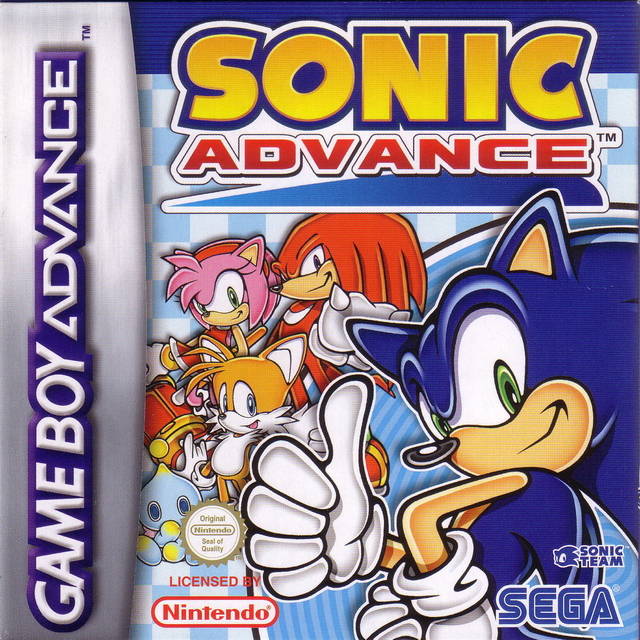 Game | Nintendo Gameboy Advance GBA | Sonic Advance