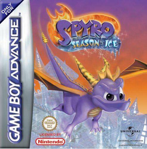 Game | Nintendo Gameboy  Advance GBA | Spyro: Season Of Ice