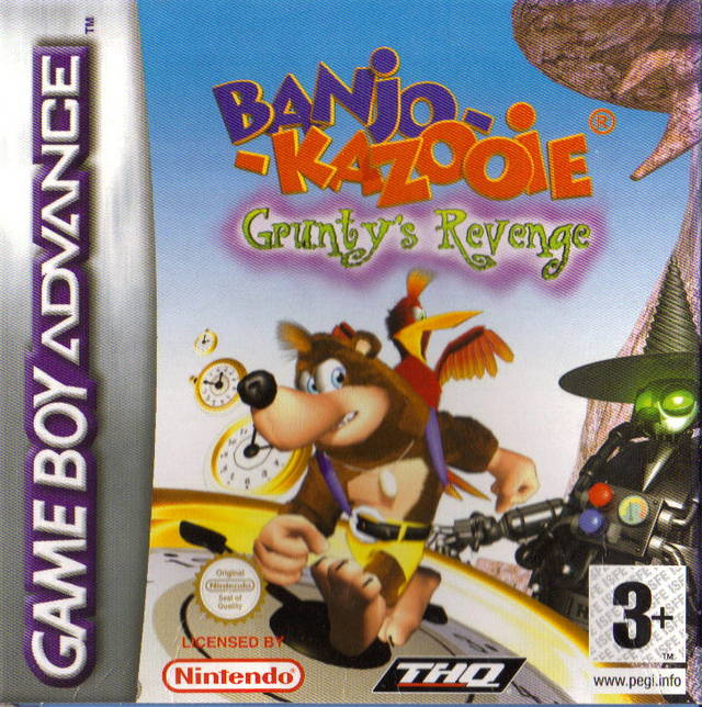 Game | Nintendo Gameboy  Advance GBA | Banjo-Kazooie: Grunty's Revenge