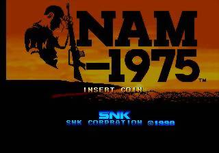 Game | SNK Neo Geo AES | Nam 1975 NGH-001