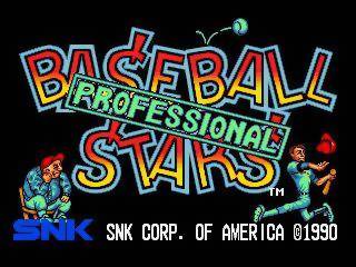 Game | SNK Neo Geo AES | Baseball Stars Professional NGH-002