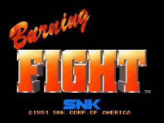 Game | SNK Neo Geo AES NTSC-J | Burning Fight