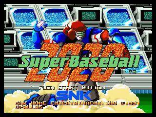 Game | SNK Neo Geo AES | Super Baseball 2020 NGH-030