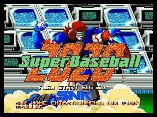 Game | SNK Neo Geo AES | 2020 Super Baseball NGH-030 [Japanese]