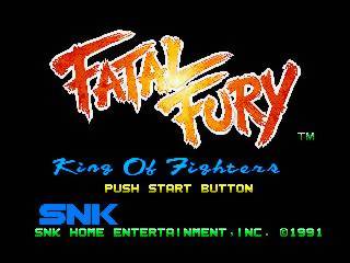 Game | SNK Neo Geo AES | Fatal Fury NGH-033
