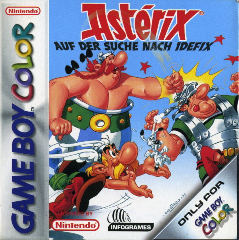 Game | Nintendo Gameboy  Color GBC | Asterix Search For Dogmatix
