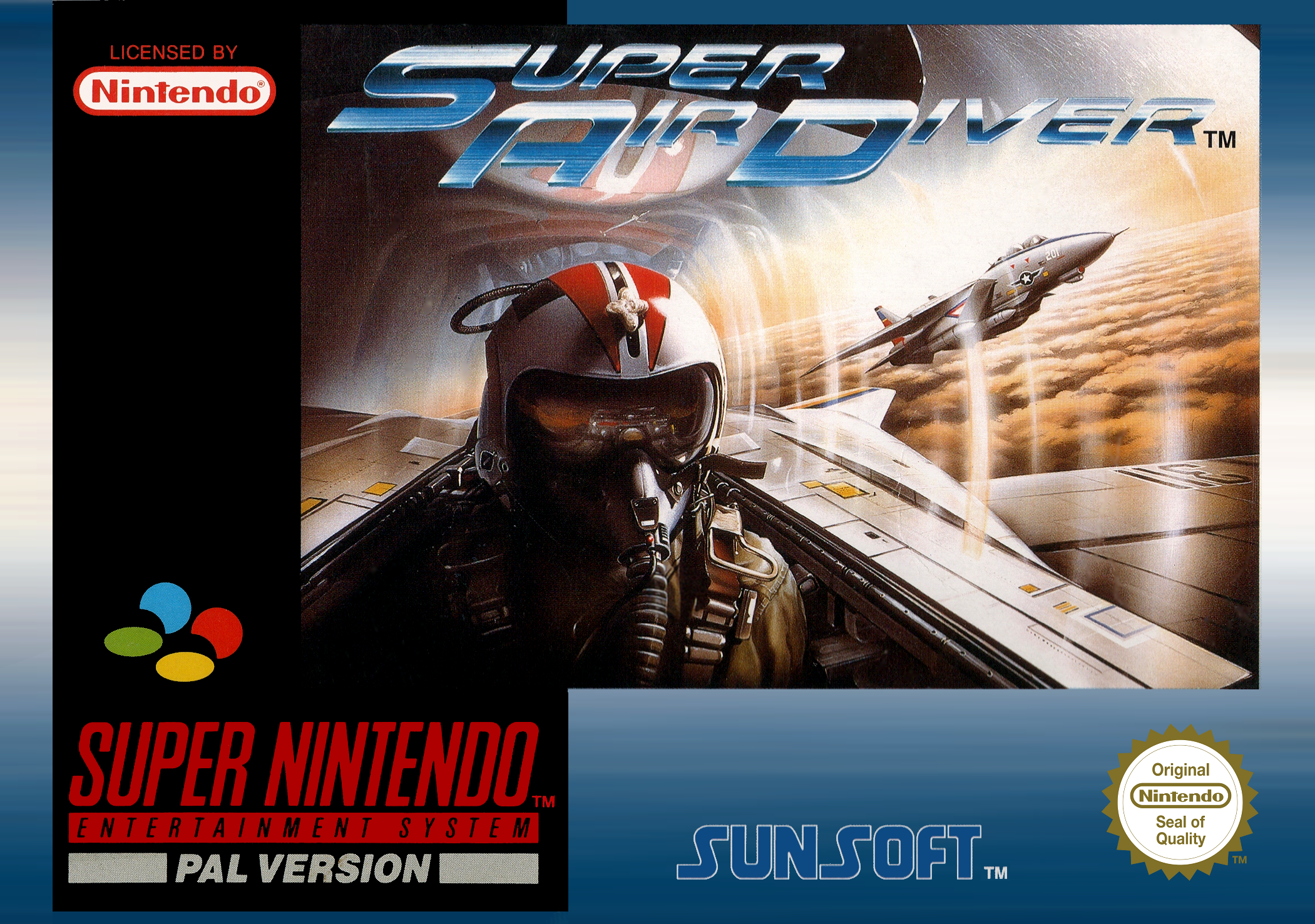 Game | Super Nintendo SNES | Super Air Diver