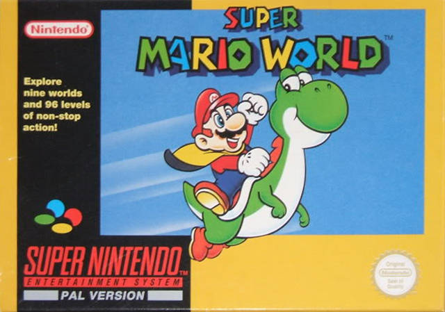 Game | Super Nintendo SNES | Super Mario World [Yellow Box]